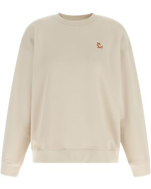 Maison Kitsuné 'Chillax Fox' Sweatshirt - White