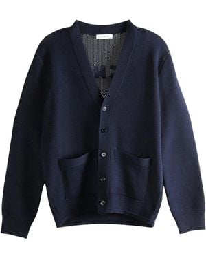 Givenchy V-Neck Cardigan - Blue