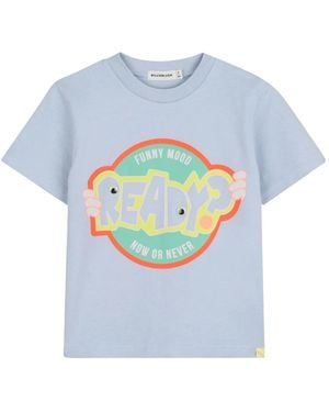 Billieblush T-Shirt Con Stampa - Blue
