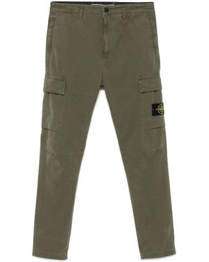 Stone Island Compass Badge Pants - Green