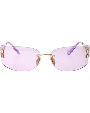 Miu Miu Sunglasses 0Mu A51S Zvn90O/14/110 - Pink