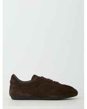 Dolce & Gabbana Dolce & Gabbana Ballet Leather Trainers - Brown