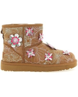 UGG 'Classic Mini Meadow' Ankle Boots - Brown