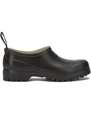 Superga Rubber Cotton Lined Ankle Boots - Black