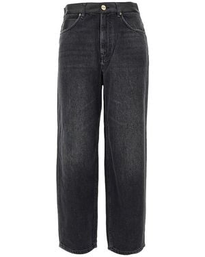 Pinko Balloon Fit Denim Jeans - Black
