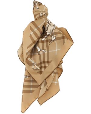 Burberry 'Check Mates' Scarf - Metallic