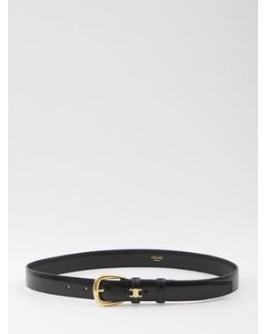 Celine Medium Vivienne Belt - White