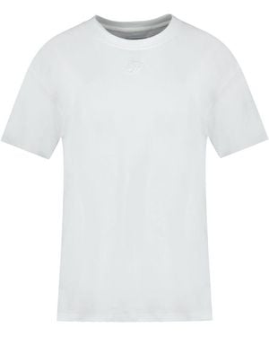 3.PARADIS 3P Embroidered T-Shirt - White