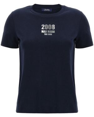 Max Mara Max Mara 'S 'Quieto' T-Shirt - Blue