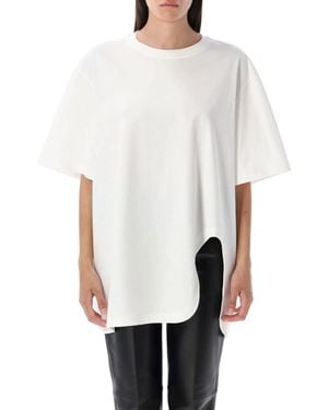 The Attico Oversized Cotton T-Shirt - White