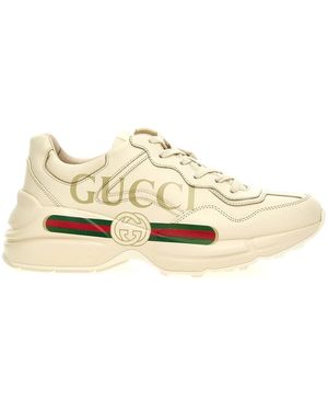 Gucci 'Rhyton' Trainers - Natural