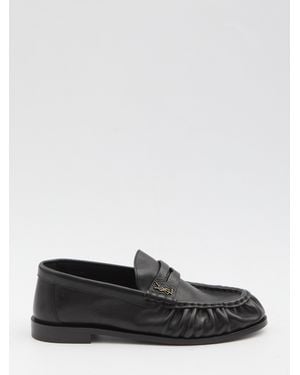 Saint Laurent Leather Sandals - White