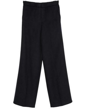 Semicouture Lilia Wool Trousers - White