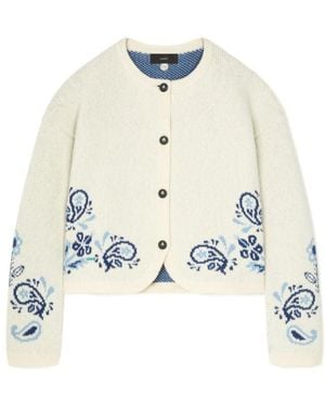 Alanui Off Wool Jacket - White