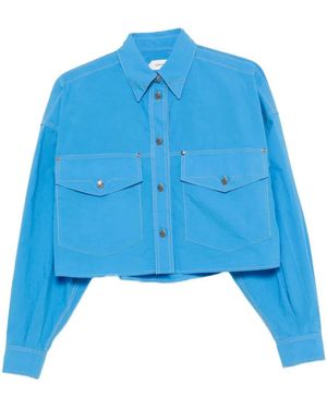 Versace Cotton Shirt - Blue