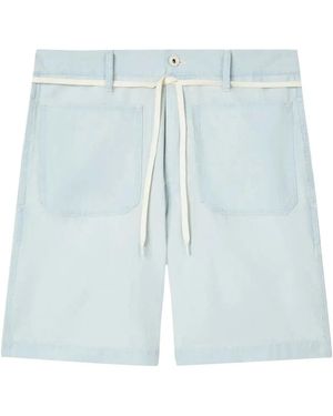 KENZO Straight Shorts - Blue