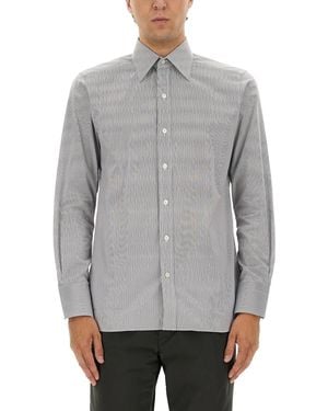 Tom Ford Slim Fit Shirt - Gray