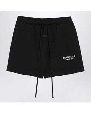 Fear Of God Shorts With Logo - Black