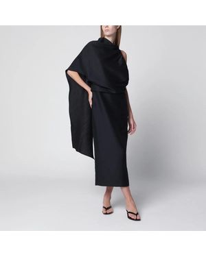 Rohe Midnight Oneshoulder Midi Dress - Black