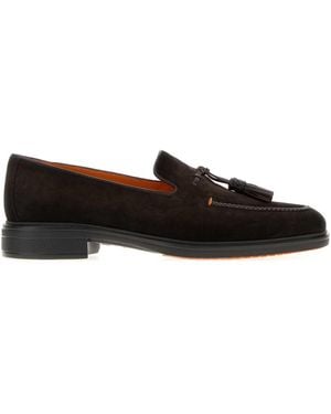 Santoni Moca Nappina - Black