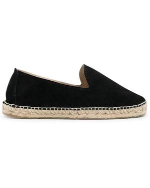 Manebí Manebi Hamptons Suede Espadrilles - Black