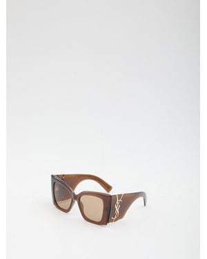 Saint Laurent Acetate Sl M119 Sunglasses - White