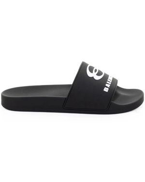 Balenciaga Leather Sandals - White