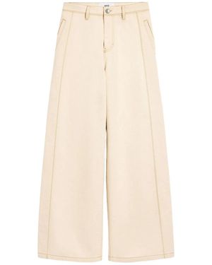 Ami Paris Cotton Jeans - Natural