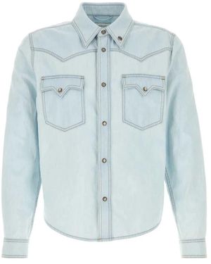 Versace Regular Shirt - Blue