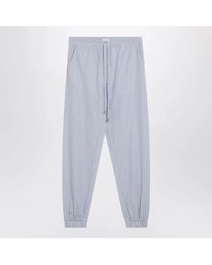 The Attico Striped Pants - Blue