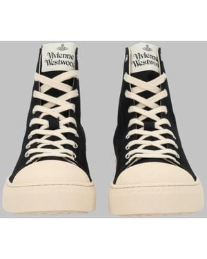 Vivienne Westwood Trainer Hight Top "Plimsoll" - Black