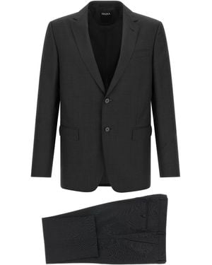 ZEGNA Wool Dress - Black