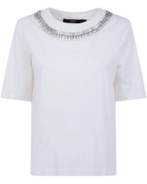Seventy Jersey Cotton Embroidered T-Shirt - White