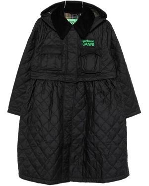 Barbour Tartan Cotton Blend Jack - Black