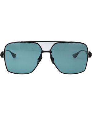 Dita Eyewear Metal Frame Sunglasses - Blue