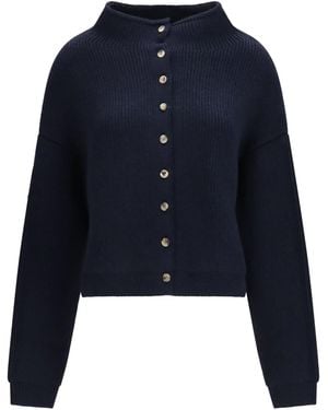 KHAITE Marjorie Cardigan - Blue
