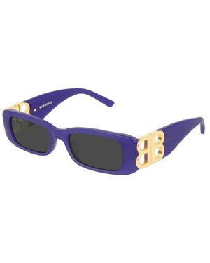 Balenciaga Acetate Sunglasses - Blue