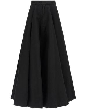 Balenciaga 'Godet' Skirt - Black