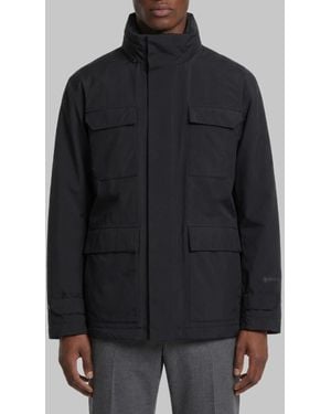 Herno Padded Gore-Tex Nylon Jacket - Black
