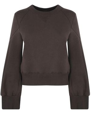Sacai Sponge Sweat Pullover - Brown
