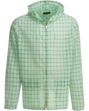 Beams Plus Swing Nylon Lightweight Jacket - Green