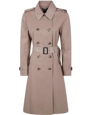 Ralph Lauren "Bl Db W Cn42" Lined Trench - Natural