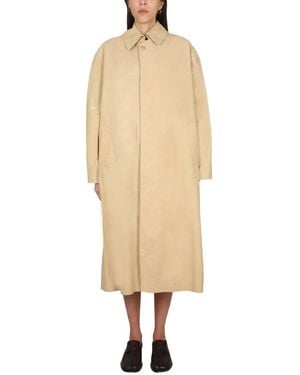Maison Margiela Utility Style Trench Coat - Natural
