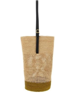 KHAITE 'Billie' Large Bucket Bag - White