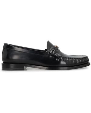 Celine Triomphe Loafers - Black
