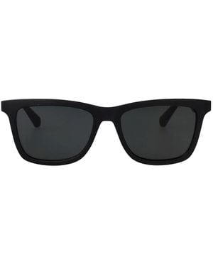 Calvin Klein Matte Injected Sunglasses - Black