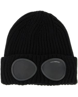 C.P. Company 'Goggle' Cap - Black