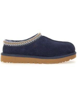 AMINA MUADDI Begum Sling Velvet Denim Cry - Blue