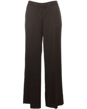Kiltie Jo Flared Pants Elastic Behind - Black