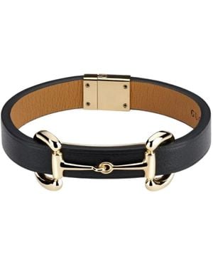 Gucci Leather Bracelet - Brown